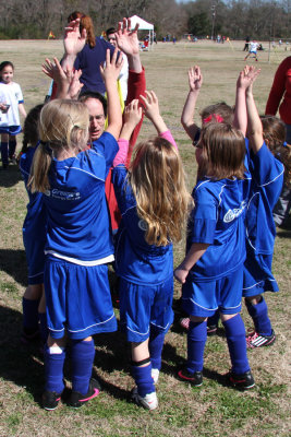 Libby's 1st Soccer Game, Feb 2014