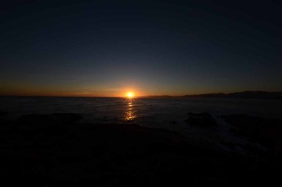 SUNSET IN FRONT OF THE CLIFF LODGE