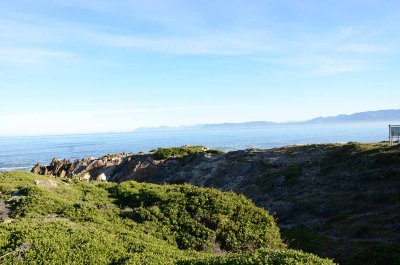 VIEW TO HERMANUS OVER THE WALKER BAY