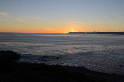 SUNSET IN FRONT OF THE CLIFF LODGE