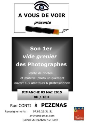 vide grenier des photographes