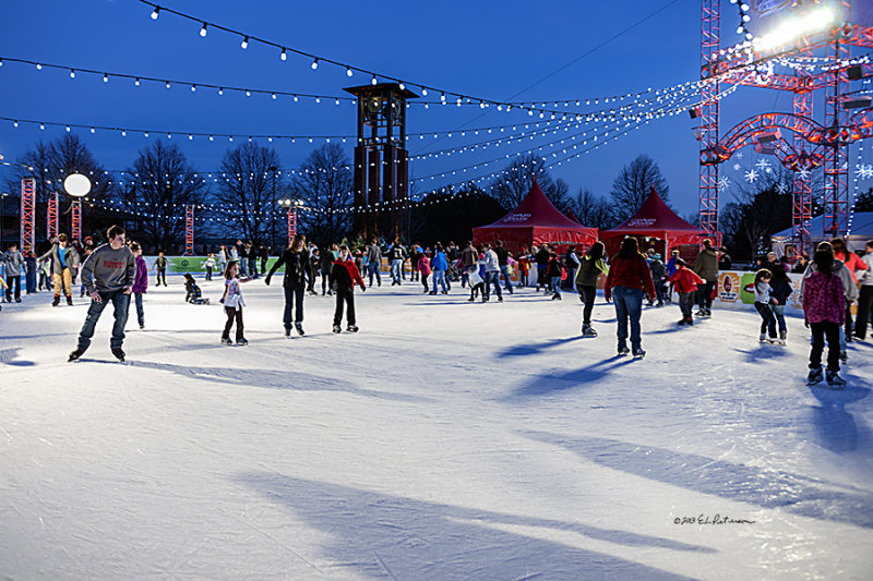 One of the great things in Omaha at Christmas is the ConAgra skating rink. It provides a great source of fun activity and collects cans of food.
An image may be purchased at http://edward-peterson.artistwebsites.com/featured/skating-in-omaha-ne-edward-peterson.html