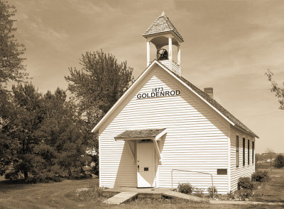 It is so nice to see these old schools preserved.
An image may be purchased at http://edward-peterson.artistwebsites.com/featured/goldenrod-school-edward-peterson.html