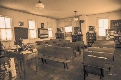 A lot of leaders got their education in a room like this.
An image may be purchased at http://edward-peterson.artistwebsites.com/featured/goldenrod-classroom-edward-peterson.html