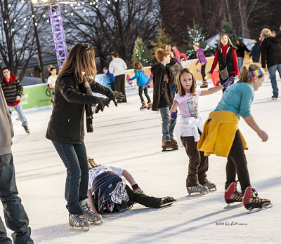 Skating without falling just isn't skating.  And that is why I am on the outside!