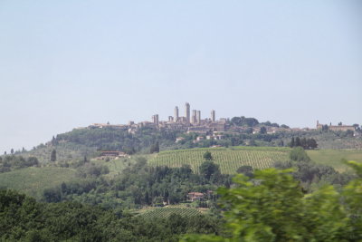 20 June Florence - San Gimignano