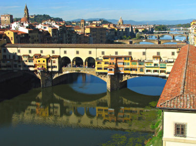 Florence view from Uffizi
