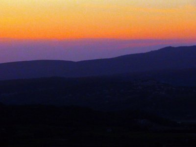 Sunset in Bonnieux