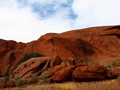 Uluru day after the rain