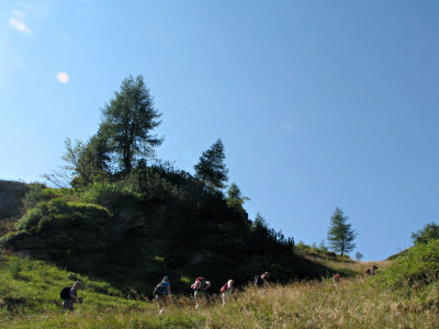 Day 2 - to Portjoch Pass (2030 m)