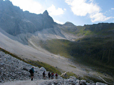 Day 3 -  to the mountain hut Tribulaunhutte (2063 m)