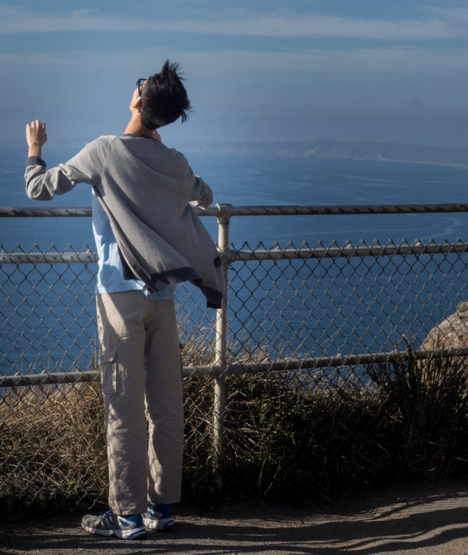 <B>Catching the Breeze</B> <BR><FONT SIZE=2> -Marin County, California - August - 2015</FONT>