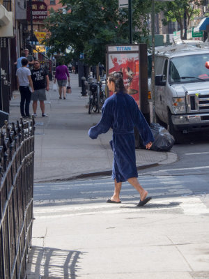 <B>Picking Clothes Up at the Laundramat</B> <BR><FONT SIZE=2>New York City - August 2015</FONT>