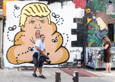 Trump Mural New York City - August 2015