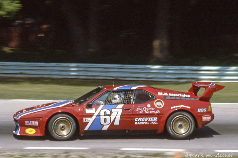 40TH 13-GTO AL UNSER JR/JOE CREVIER  BMW M-1