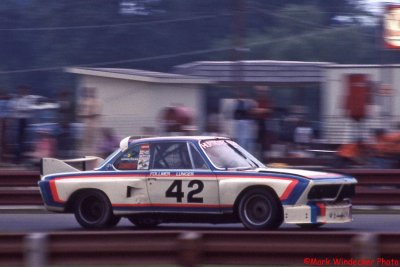 5TH BRETT LUNGER/GEORGE FOLLMER/JOHN BUFFUM BMW 3.0 CSL