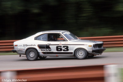 3rd JIM DOWNING  MAZDA RX-3