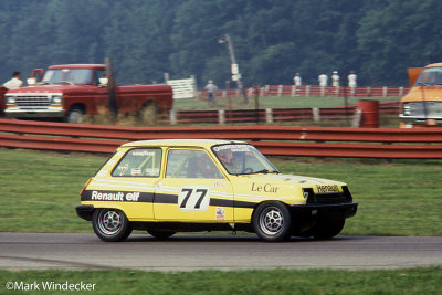 4th PATRICK JACQUEMART  RENAULT LECAR