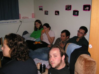 One of our movie nights.