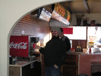 
Ahh!

I usually try to put the hurt on this Coke machine when we eat here.