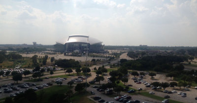 Cowboy's Stadium Behind Us