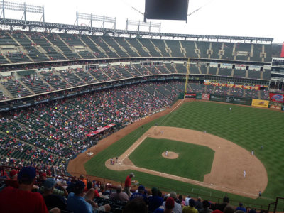 Looking Toward Left Field