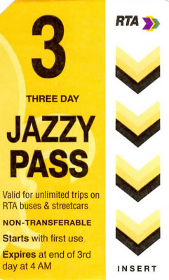3 day bus pass for all