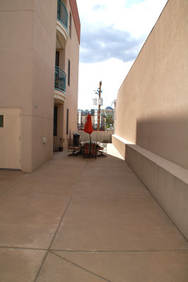 Condo patio