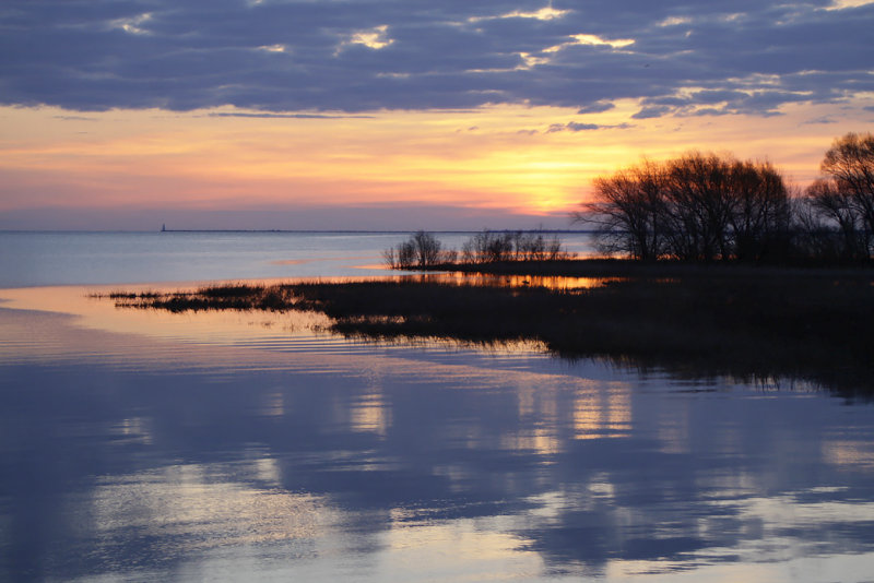 Chequamegon Bay Sunrise 1787