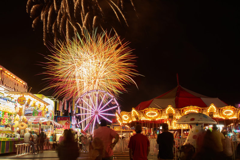 Bands and Fireworks