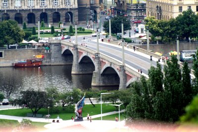 Prague - Bridge Adjacent to Charles Bridge
