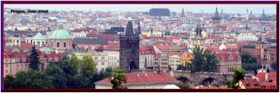 Prague - Charles Bridge and Prague View