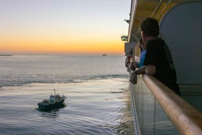 Sunset from Cozumel