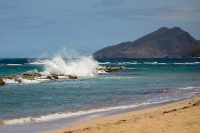 Waves on Rocks