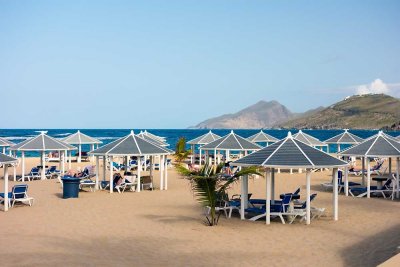 Cabanas as far as the eye can see