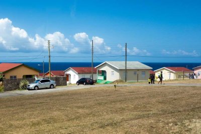 Low income housing in St. Kitts.