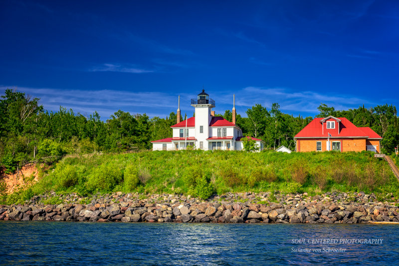 Lighthouse on Raspberry Island