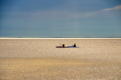 Kayaking on Lake Superior