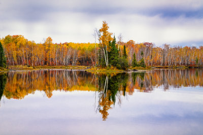 Audie Lake, late fall 