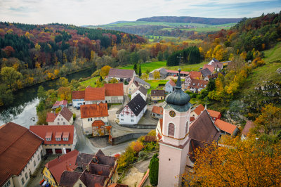 view from Burg Rechtenstein