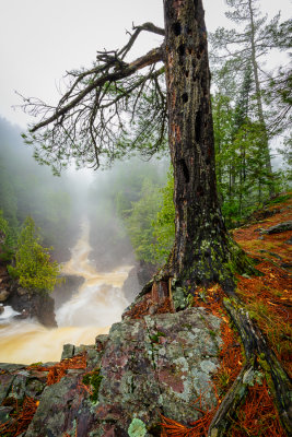 at Copper Falls State Park 2