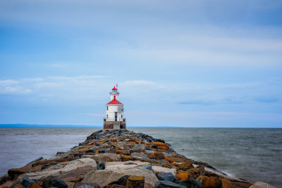 Lighthouse at Wisconsin point