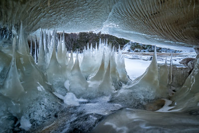 A different kind of ice cave
