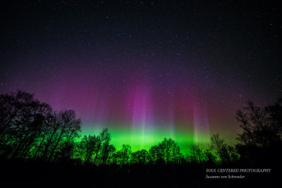 Northern Lights are dancing