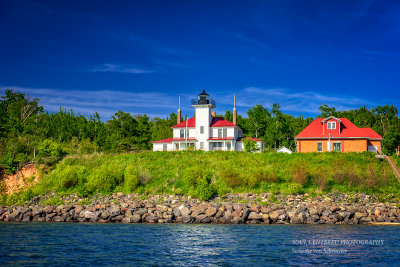 Lighthouse on Raspberry Island