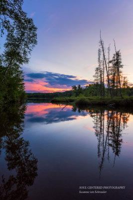 Audie Lake sunset 2