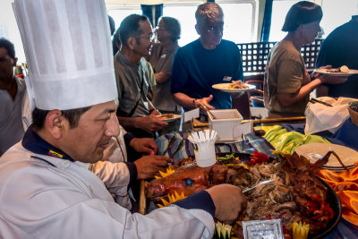 Dinner on Ship