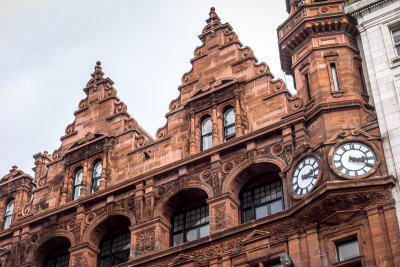 Walking around Glasgow