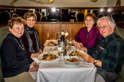 Dinner with Marlene and Nadine