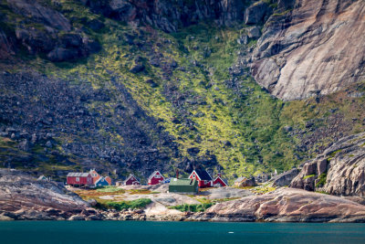 A Small Settlement Along the Coast